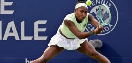 Gauff survives 23 double faults in 3-hour thriller