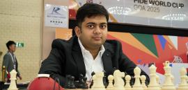 Chess WC: Diptayan pulls off a stunner; Pranav loses