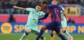 Barcelona rout Bilbao on Camp Nou return, rise to top