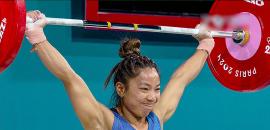 Mirabai Chanu wins silver at World Championships