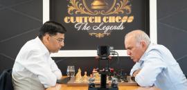 Kasparov defeats Anand again, 30 years after first clash
