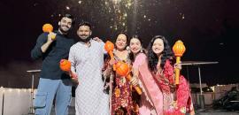 Rishabh Pant's Diwali Joy With Family