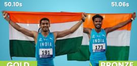 20 gold, 20 silver... India dominate SAAF C'ships