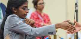 FIDE Grand Swiss: Indian GM Vaishali back in joint lead
