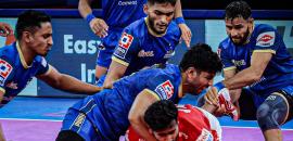 PKL: Dahiya leads Haryana's stunning win over Gujarat Giants