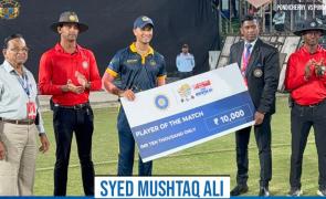 Abhishek warms up for SA T20s with all-round show!