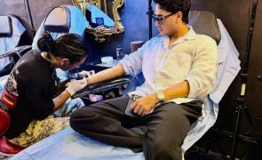 Abhishek Sharma's Tattoo Sparks Fan Frenzy Online