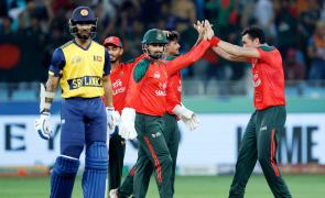 Das praises bowlers as Bangladesh snap SL's streak