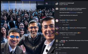 Shubman Gill Meets Sundar Pichai During Google India Visit