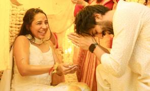 Kartik Dances At Sister's Haldi Ceremony