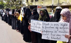 Kerala student asked to remove hijab changes school