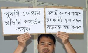 Seven Detained Following Election Violence in Assam