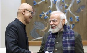 When Satya Met Modi...