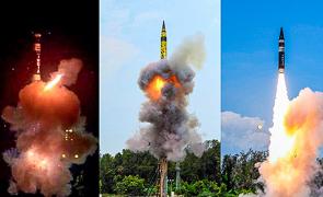 India test-fires nuclear-capable Prithvi-II, Agni-I missiles