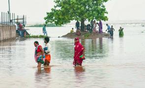 Heavy Rain Swells Ganga To Warning Levels