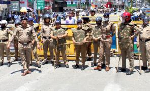 K'taka police suspect plot in stone pelting during Muddur Ganesh procession