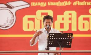 TN poll a fight between TVK's 'good' and DMK's 'evil', says Vijay