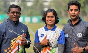 Indian archers shine on first day of Asian C'ships