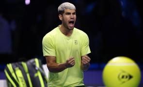 PIX: Alcaraz, Sinner to clash in ATP Finals title match