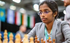 FIDE Grand Swiss: Vaishali in joint lead; Praggnanandhaa held