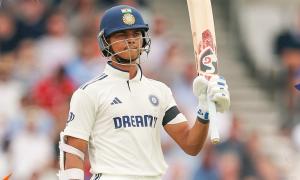 PHOTOS: Jaiswal fights on, India end Day 2 on top 