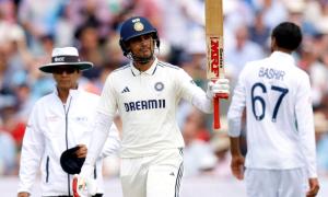 PIX: Gill, Jadeja Make England Bowlers Toil