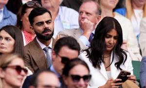 PIX: Djokovic thanks Kohli for support at Wimbledon