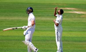 PIX: Siraj pays tribute to Diogo Jota at Lord's