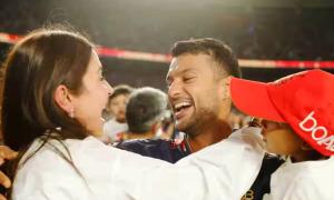 PIX: IPL Champs RCB Celebrate With Families