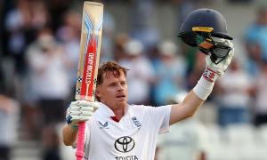 PIX: Pope's century leads England's strong reply