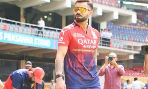 IPL 2025 PIX: Kohli's intense prep