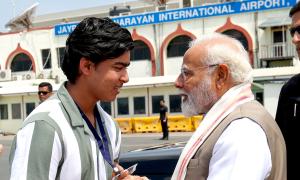 When Modi Met IPL Teen Prodigy
