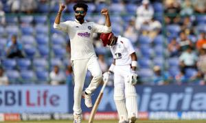PIX: West Indies stumble after India post huge total