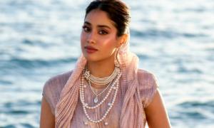 Princess Vibes! Janhvi At Cannes