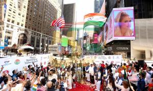 NYC's I-Day plan: Khadi tiranga, giant flag on Hudson