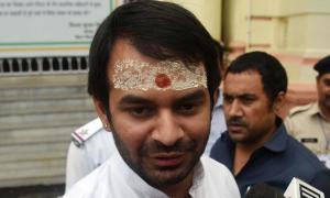 Row over Lalu's son-in-law joining official meeting