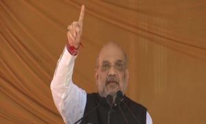 In Kashmir, Amit Shah rules out any talks with Pak