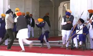 Ex-terrorist opens fire at SAD's Badal at Golden Temple