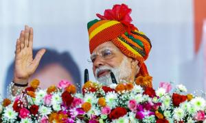 Modi reacts to row over Shah's remark on Ambedkar