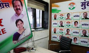 Ambedkar row: BJYM vandalises Cong office in Mumbai 