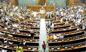 Lok Sabha adjourned sine die, Speaker warns of action