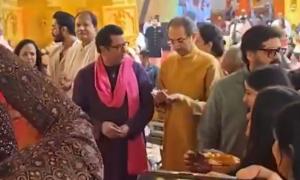 Uddhav, Raj Thackeray seen together at...