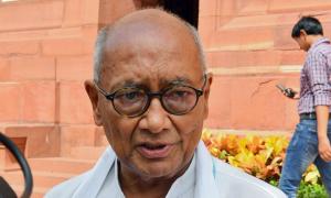 Digvijaya, MP Cong chief booked for poll code breach