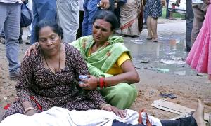 UP stampede: 'Haven't told him his kids are dead'