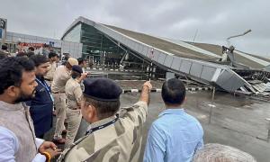 Delhi airport T1 roof structure was built in 2009: Min