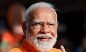 Modi votes as polling underway for 93 seats in Phase 3