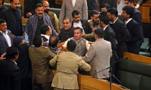 High Drama In J&K Assembly