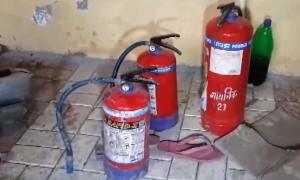 UP hospital had expired fire dousers? Govt says...