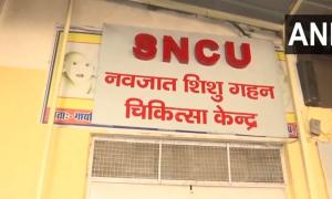 10 children killed in fire at Jhansi hospital NICU