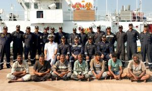 Coast Guard rescues 7 Indian fishermen arrested by Pak